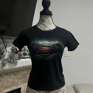 dc comics batman v superman babytee